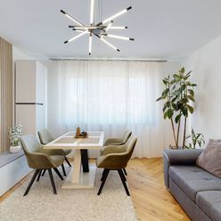 Luxusný dizajnový kompletne zrekonštruovaný 3-izbový byt