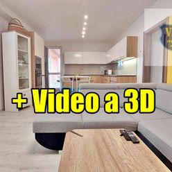 ViP 3D a Video. Byt 3+kk, novostavba 99 m2 s loggiou a balkónom, Banská Bystrica-Bakossova