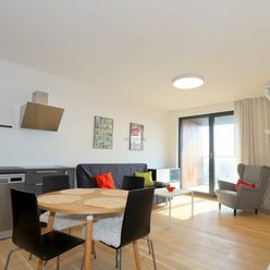 HERRYS - Na prenájom úplne nový 2 izbový byt s výhľadom  v projekte Gansberg na Kolibe