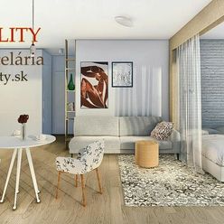 Na prenájom útulný 1 izbový byt v centre Bratislavy Dunajská ulica, novostavba, s terasou a oknami d