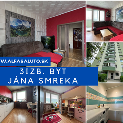 Predaj 3-izb. byt Jána Smreka, Bratislava - Devínska Nová Ves.