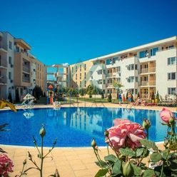 2 izbový apartmán s výhľadom na bazén, 3* Nessebar Fort Club, 700m od mora, Slnečné pobrežie, Bulhar