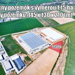 Investičný pozemok pri Prešove na predaj - 11.500 m2