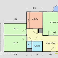 Ponúkame Vám na predaj 3 izbový byt Bratislava-Karlova Ves, Hlaváčikova ul.