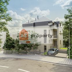 Nový 2-izbový byt s vysokými stropmi a balkónom v projekte Mestská vila Mudroňova s parkovaním