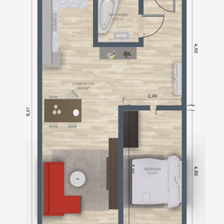 REZEROVANÝ - Komfortný 2 izbový byt v tesnej blízkosti Trnavského Mýta.