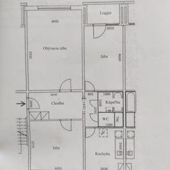 Priestranný 3 izb. byt, Bukurešťská ul., Ťahanovce, OV, LODŽIA, 3p, 83m2, výťah