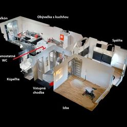 Novostavba 3 izb. byt + smart , ul. Na Hore , Košice-Dargovských Hrdinov