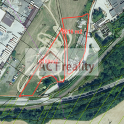 ACT Reality - prenájom pozemku na komerčné účely 11 505 m2 (aj menšie výmery), Nováky