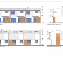SENEC - predaj priestranného 4 izb. bytu v radovej zástavbe s 3 bytovými jednotkami