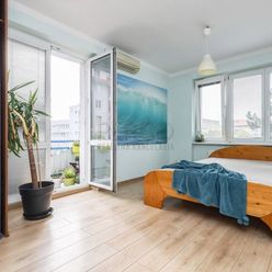 Zrekonštruovaný 2-izbový byt na Legerského ulici v Novom Meste