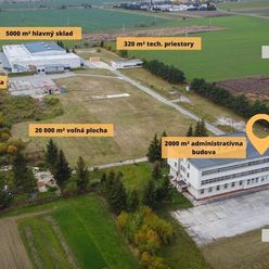 Prenajmem kancelárske, výrobné či skladové priestory v priemyselnom areáli v Kežmarku