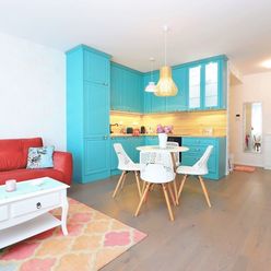 HERRYS - Na prenájom krásny dizajnový 2 izbový byt s garážovým státím v novostavbe Blumental