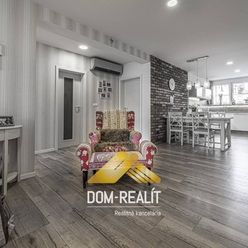DOM-REALIT ponúka  nadštandardný 4 izbový byt v dome so záhradou a bazénom