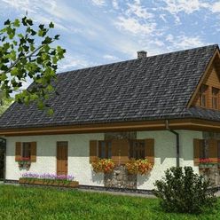 Predaj 4 izb. chaty celoročne obývateľnej s vlastným pozemkom - Buková