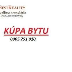 Hľadáme na Kúpu 3 izbový  byt vo Vrakuni Pre KONKRÉTNEHO Klienta www.bestreality.sk