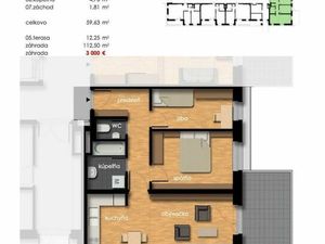 Predaj 3-izbový byt s predzáhradkou, novostavba