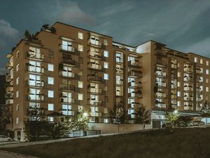 Prémiový 3 izbový byt najvyššom podlaží s veľkometrážnou 24m² terasou v novostavbe Hríby, (B83)