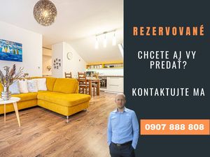 REZERVOVANÝ: DOM-REALÍT: Novostavba 3 izbového bytu s veľkou terasou na ulici Uhliská (Vajnory)