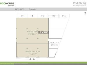 LEXXUS-PREDAJ, komerčné priestory 318,60 m2, Ecohouse, BA II