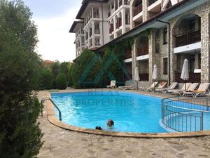Štúdio s výhľadom na more v štýlovom hotelovom komplexe Etara 3, Sveti Vlas, iba 250 m od mora