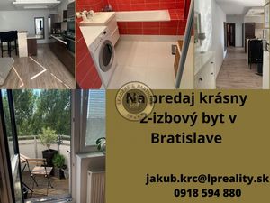 Na predaj svetlý  2-izbový byt s balkónom v Bratislave