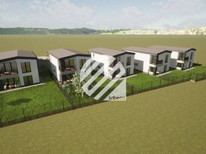 IBV 5 domov v Kotešovej- prvý už predaný !!-dvojpodlažný RD, hrubá stavba 136,7 m2 , cena: 165 000 E
