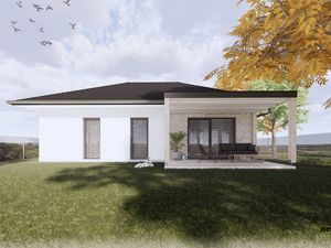 Novostavba rodinného domu - bungalov v Chocholnej - RD2