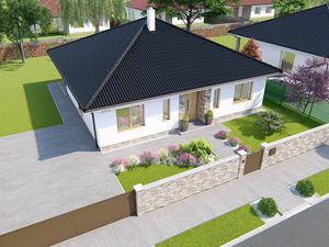 Predaj rodinného domu v Dunajskej Strede, novostavba, 4 izby, pozemok 600 m2, RD2