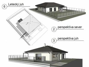 Rodinné domy typu bungalov, novostavba – Jazerné pole, Skalica, 640 m2