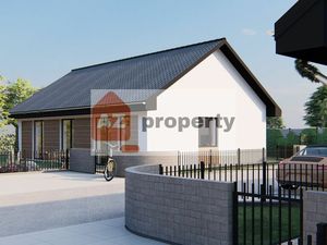 Ponúkame na predaj nový 4-izbový RD Drevodom typu bungalov s pekným pozemkom v lokalite Čierna Voda
