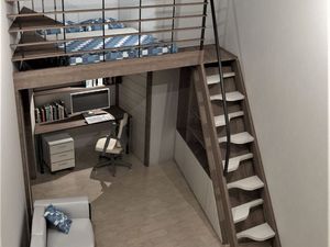 NA PREDAJ: Úplne nový, ešte neobývaný 2 izbový byt s vysokým stropom, umožňujúci zaujímavé riešenie 