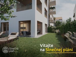 Na predaj 2-izbový byt | 58 m² | predzáhradka 119 m² | Kynek | Slnečná pláň | Nitra