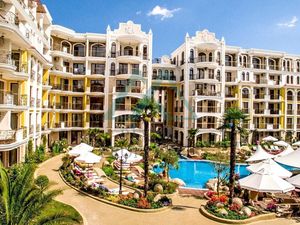 Nádherný 2 izbový apartmán v top 4* komplexe Harmony Suites Monte Carlo, 500m od mora, Slnečné pobre
