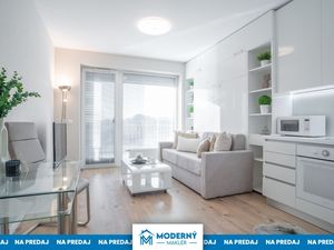 Na predaj moderný, zariadený 1-izbový byt v novostavbe Slnečnice Viladomy v Petržalke