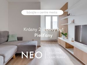 NEO - Krásne zariadený 2 izbový byt priamo v centre