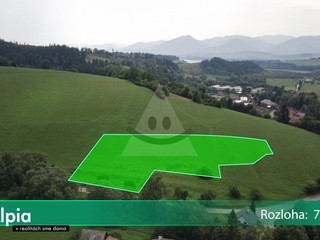 Investičný pozemok v obci Bukovina.