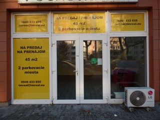 Prenájom nebytového priestoru na Jégého ul. č. 12 v Bratislave, v mestskej časti Ružinov - Nivy