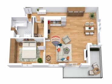 2 izbový byt v novostavbe s lodžiou, skladom a garážou v cene