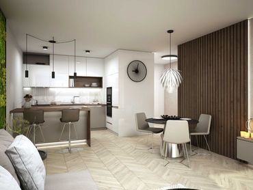 2. izbový byt v novom projekte Rovinka Residence Apartments  na 3. NP za 215.000,-