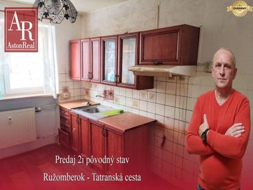 REZERVOVANÉ: 2 izbový byt - 51m2, Ružomberok - Tatranská cesta