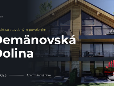 Projekt so stavebným povolením ⎮ Apartmánový Dom ⎮ Demänovská Dolina