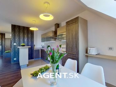 AGENT.SK | Prenájom 3-izbového zariadeného bytu s terasou a parkovacím stojiskom