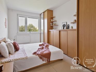 BOSEN | 3 izbový byt obklopený zeleňou, na začiatku Petržalky, ulica Belinského