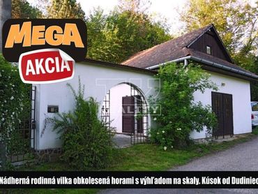 MEGA PONUKA! Rodinná vila s rozľahlým pozemkom v prekrásnom prostredí Horšianskej doliny, kúsok od D