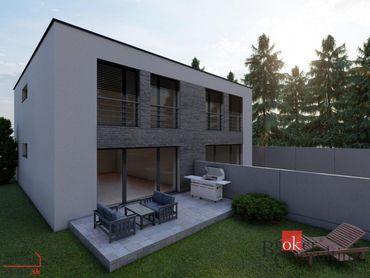 Na predaj novostavba4-izboveho dvojpodlažného domu v novej štvrti v obci  Topoľnica