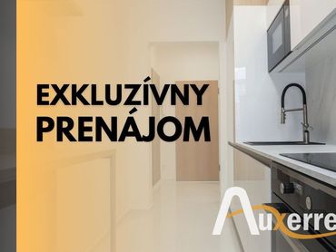 EXKLUZÍVNE na prenájom 2. izbový byt, kompletná rekonštrukcia, Mesačná ulica, Bratislava-Ružinov-Ost