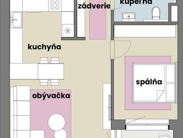 UVÁDZACIE CENY! 2 izbový byt so šatníkom v krásnej nízkopodlažnej novostavbe s podlahovým kúrením