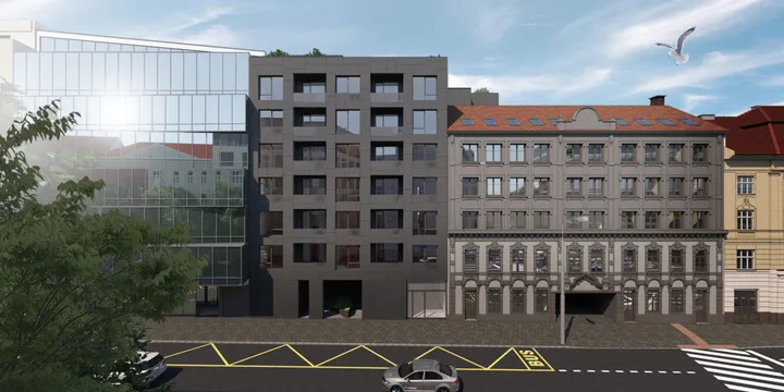 Moderné bývanie v centre Bratislavy s fasádou v historickom štýle