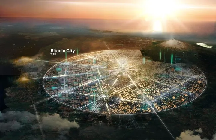 Salvádor vybuduje eko mesto Bitcoin City v tvare mince